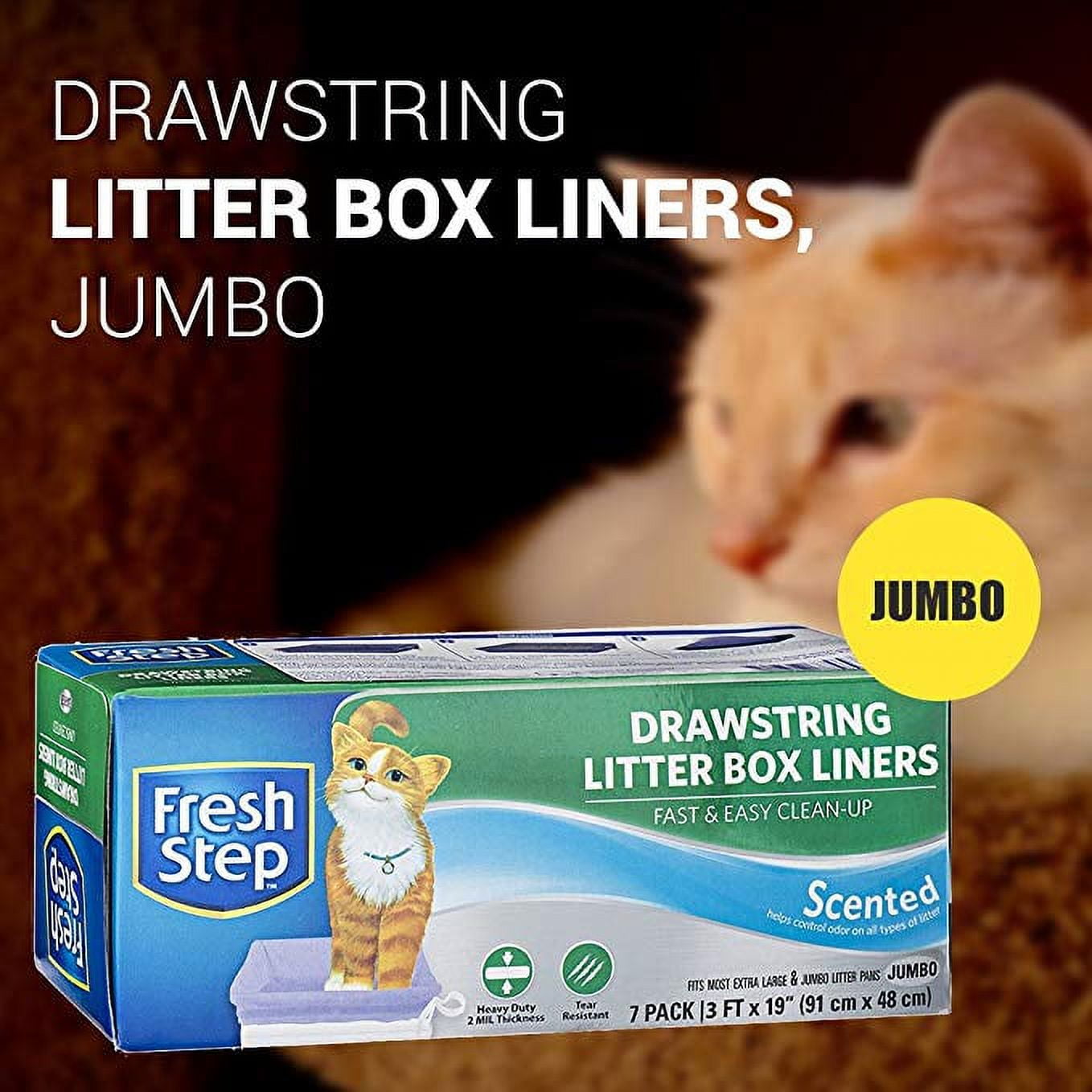 Cat litter cheap liners drawstring