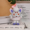 thumbnail image 2 of Recién llegado, juguetes de peluche de Pokémon Hisuian Zorua, Anime Gastly Gengar Gyarados Cinderace Lucario Groudon, muñecos de peluche para niños, 2 of 5