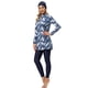 thumbnail image 5 of Traje de baño musulmán Traje de baño conservador para mujer estampado Traje de baño de playa para mujer, 5 of 10