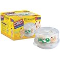 thumbnail image 4 of Tabakh Prime 3-Rack Microwave Idly Maker, Makes 12 Idlis (Color may vary), 4 of 4