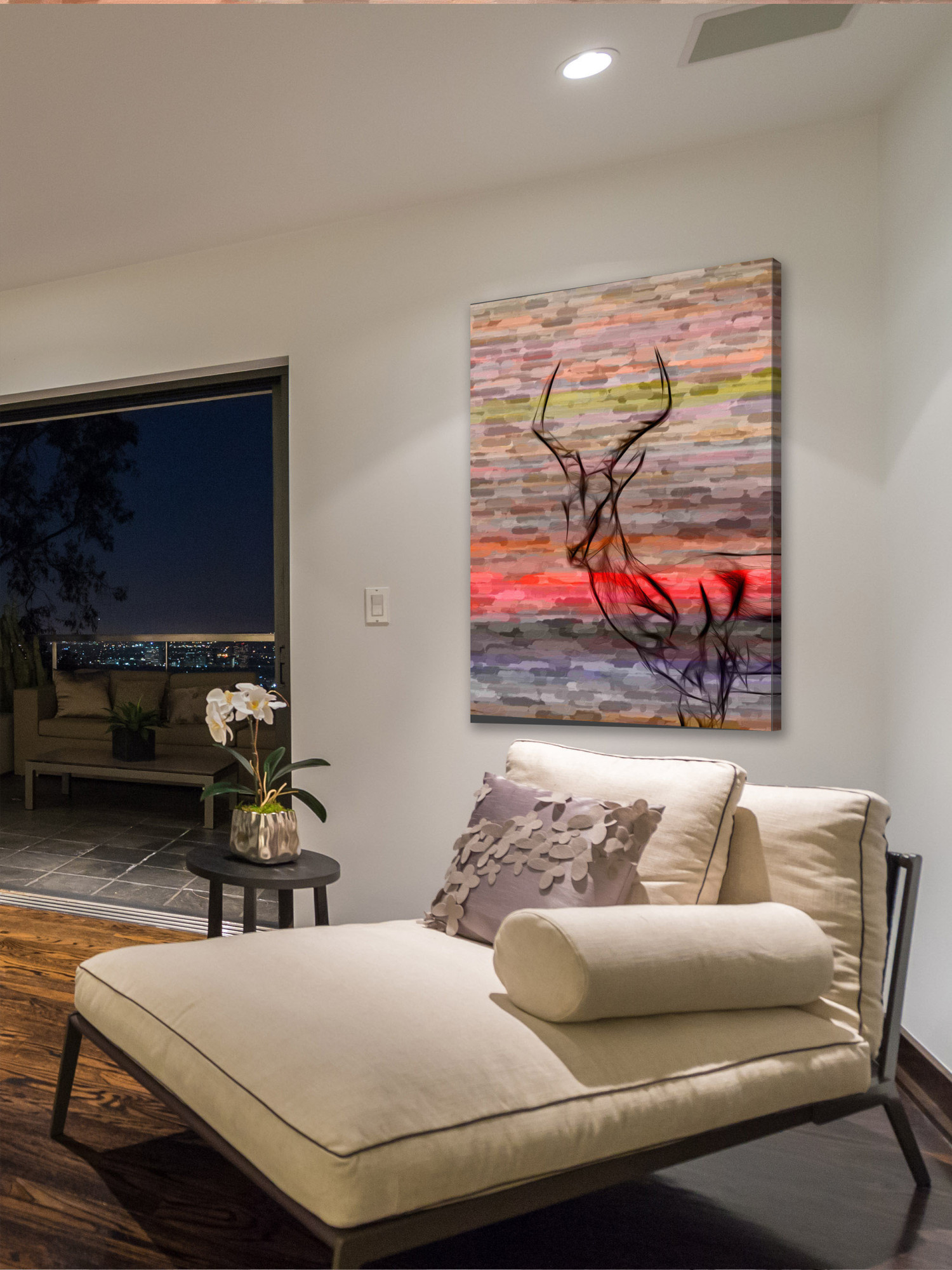 Parvez Taj "Antelope" Print on Canvas