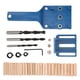thumbnail image 1 of Daboolka 41 Unids/Set Carpintería Guía de Perforación de Madera Herramienta DIY Localizador de Orificios de Taladro Recto Suministro de Carpintería Azul, 1 of 8