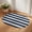 Navy Grey, variant on Half Circular Door Mat 16"x24", Green Eucalyptus Absorbent Non Slip Welcome Mats for Front Door, Vintage Leaves Flower Spring Summer Diatomaceous Entryway Rug for Bathroom Kitchen Apartment Entrance