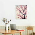 thumbnail image 3 of Lingy  Canvas Wall Art - Watercolor Painting Style Cherry Blossom - Giclee Print Gallery Wrap Modern Home Art Ready to Hang  pattern2, 3 of 5