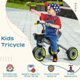 thumbnail image 4 of Qaba Tricycle for Kids 2-5 Years, Toddler Bike with Adjustable Seat, Black, 4 of 10