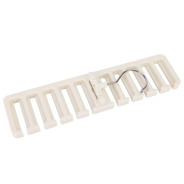 Rotating Tie Rack Holder Convenient Closet Storage Organizer Belts Home Wardrobe Space Saving Multifunction Belt Hook Black