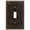 Aged Bronze, variant on Amerelle 65DDB Moderne Wallplate 1 Duplex Cast Metal Bronze 1-Pack