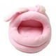 thumbnail image 3 of Cama cueva para conejillos de indias, nido para dormir para hámster, linda y suave casa para conejillos de indias Conejo pequeño, 3 of 9