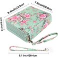 thumbnail image 2 of GHSDFBB Deluxe PU Leather Pencil Case with Zipper Closure, Brown, 127 Count, 2 of 7