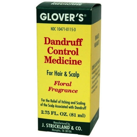 Glovers Dandruff Control Medicine Floral Fragrance, 2.75