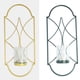 thumbnail image 3 of Candelero de 2 piezas para decoración de pared con tornillos de montaje Zulema Aplique portavelas votivo, 3 of 8