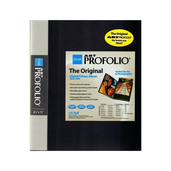 Art Profolio Storage/Display Book 8 1/2 in. x 11 in., 24 (pack of 2)