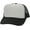 Black/Dark Gray, variant on Classic Foam Front Mesh Back Trucker Hat Baseball Cap Plastic Adjustable Snapback