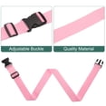 thumbnail image 3 of Uxcell 4 Pcs Correás de Equipaje para Maletas, Correa de Conexión de Equipaje Ajustable con Hebilla para Maleta, Accesorios de Equipaje para Conectar Bolsa de Maleta, Rosa, 3 of 7