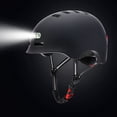 thumbnail image 3 of Casco de bicicleta MTB Luz de advertencia Scooter Motocicleta Equilibrio Cascos de bicicleta Transpirable, 3 of 7
