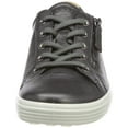thumbnail image 6 of ECCO Women's Soft 7 Low Side Zip Sneaker, Black Dark Shadow Metallic, 12-12.5, 6 of 7