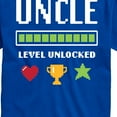 thumbnail image 3 of Instant Message - Uncle Level Unlocked - Men's Short Sleeve Graphic T-Shirt, 3 of 6
