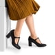 thumbnail image 4 of DREAM PAIRS Zapatos Mary Jane de Tacón Bajo y Grueso en Negro, 4 of 6