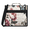 Green, variant on Jiaoprinted Watercolor Pink Roses Zipper Binder, Rose Spring 3 D-Ring Binder, Multi-Pocket Expanding Organizer Bag with Handle and Shoulder Strap for Travel Work