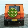 thumbnail image 6 of Pofeuu Happy St. Patrick's Day Print Spare Tire Wheel Cover for Car Truck SUV Camper Universal Fit Spare Tire Cover RV Spare Tire Covers-16 inch, 6 of 6