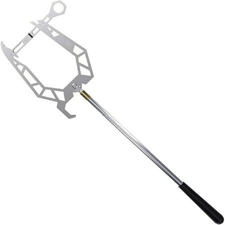 

Naittoop Clearance 2024! PROPOSITIONY Telescoping Automatic Dock Hook Stainless Steel Dock Hook Cable Wire Guider Ship Parking Tool Multi-Function Alloy Telescopic Mooring Rope
