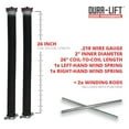 thumbnail image 3 of DURA-LIFT .218 x 2" x 26" Torsion Garage Springs (White, Left & Right Wound), 3 of 5