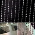 thumbnail image 5 of Crystal Iridescent Beaded Curtain Door String Curtain Wall Panel Window Room Divider Blind for Home Decoration FYCONE, 5 of 9