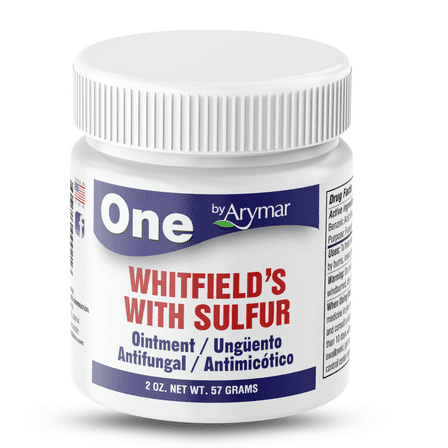 Arymar Whitfield’s Ointment with Sulfur – Skin Conditioning Balm, 2 oz