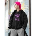 thumbnail image 2 of Antiworld Antidotetechno Style Hoodie Women -Image by Shutterstock, Female Small, 2 of 4