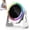 White, variant on Wireless Induction Speaker, 4-in-1 Wireless Charging Station with RGB Mood Light & 360° Adjustable Stand, Multifunctional Bluetooth Phone Holder Compatible with iPhone/iPad/Android/Samsung（Black