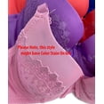 thumbnail image 2 of Iheyi 6 Pieces Various Style Plain Polka Dot Basic Comfort Everyday Wear Full Cup Bra A-DDD (36C, Style # 4240), 2 of 3