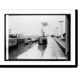 thumbnail image 2 of Historic Framed Print, Panama Canal. Miraflores Lock, 17-7/8" x 21-7/8", 2 of 9