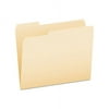 Manila File Folders 1/3-Cut Tabs, Left Position, Left Position, Letter Size, 100/Box