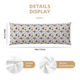 thumbnail image 3 of Fotbe Pirate Skull And Anchor Funda para Almohada Corporal con Diseño, Funda de Microfibra Ultrasuave de 20x54 Pulgadas, Ropa de Cama Elegante, 3 of 7