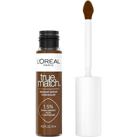l'oreal paris true match radiant concealer, dark circle coverage, n11 deep, 0.33 fl oz
