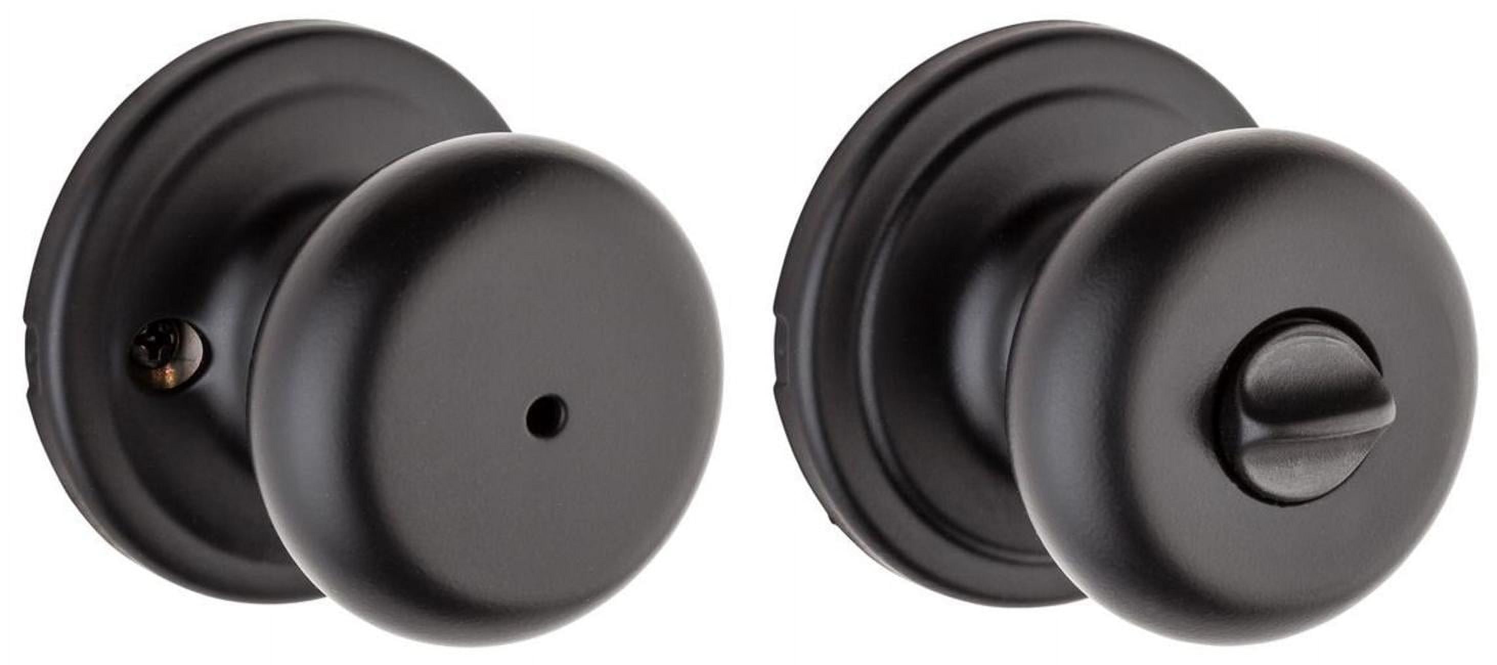 Kwikset 730H-3 Signature Series Hancock Privacy Door Knob - Brass