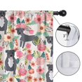 thumbnail image 4 of Blackout Kids Curtains,Boston Terrier Dog with Flower Childrens Insulated Curtains Set Of 2,Bedroom Essentials,Toddler Room Decor 42x63in(106x160cm), 4 of 4