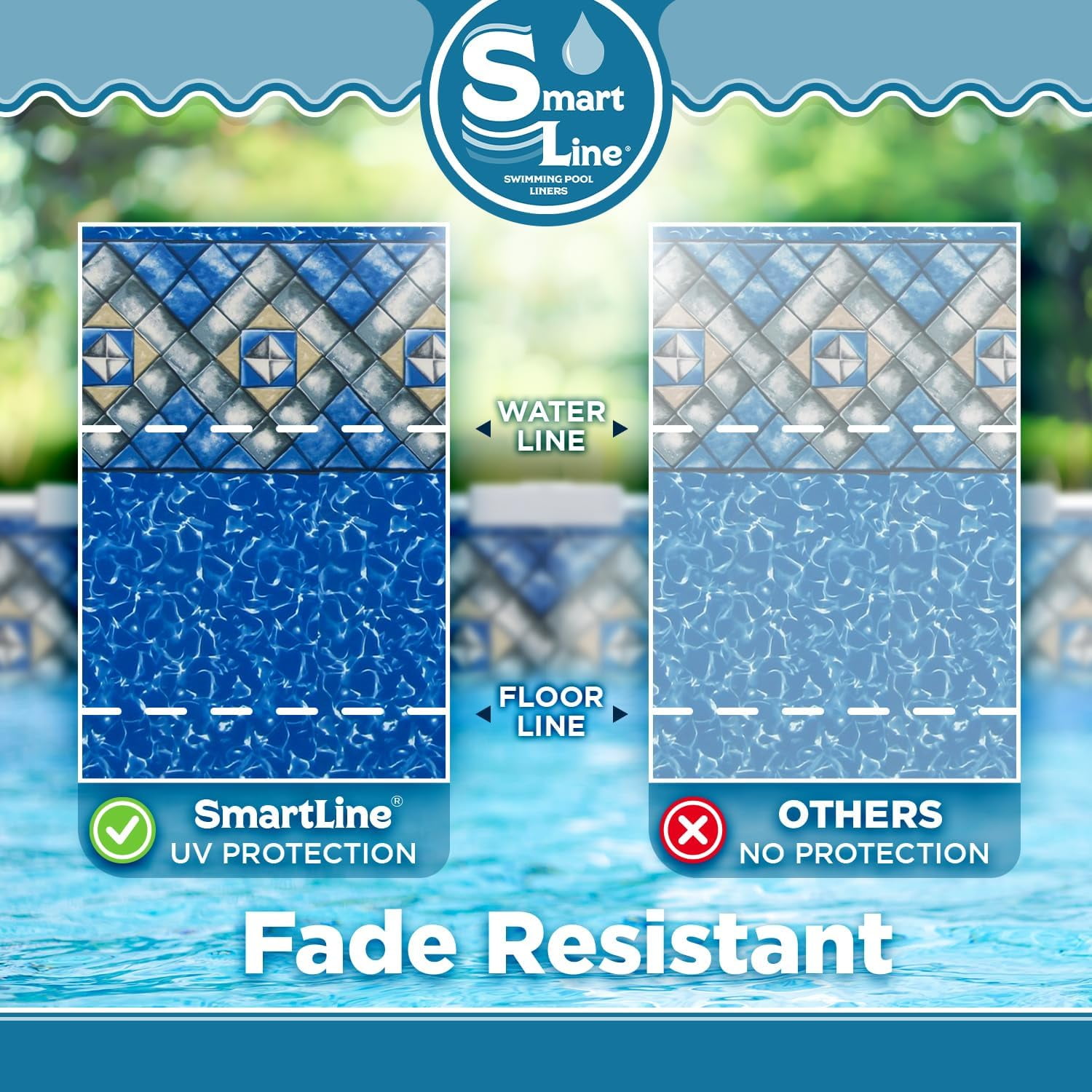 SmartLine Manor Liner for Above Ground Pools - Thumbnail 2