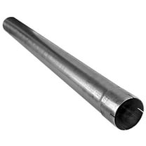 4 in. x 10 ft. Straight Tubing, Aluminized, 14 Gauge