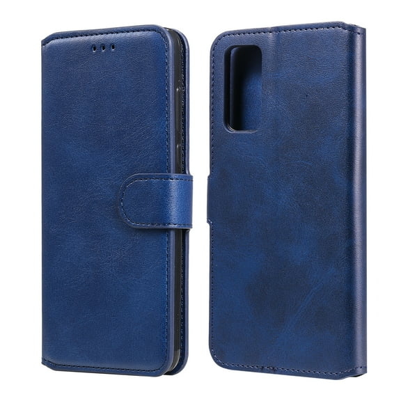 For Samsung Galaxy S20 FE Classic Calf Texture PU   TPU Horizontal Flip Leather Case, with Holder
