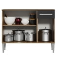 thumbnail image 4 of Gabinete Bajo Cocina Madesa Emilly con Tarja Marrón Negro 105 cm, 4 of 9