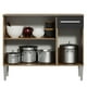 thumbnail image 4 of Gabinete Bajo Cocina Madesa Emilly con Tarja Marrón Negro 105 cm, 4 of 9