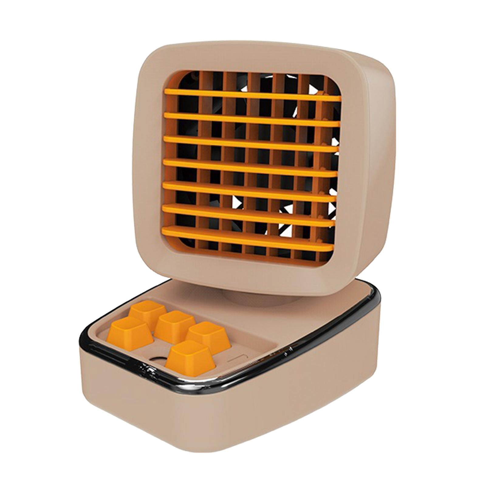 Ventilador De Aire Acondicionado Portátil - Enfriador Evaporativo, 4 Velocidades, Tanque De 900 Ml