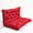 Red Style E, variant on Kfuirde Swing Cushion, Bench Cushion Set, Indoor Outdoor Patio Seat Pad, Replacement Pillow for Garden Furniture, Lounger Chair Cushion for Porch & Balcony, Ivory Style A