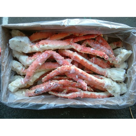 Frozen Seafood 14 to 17 Count Red King Crab Leg and Claw 20 Pound – 1 each.