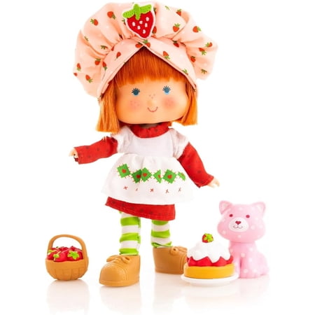 Strawberry Shortcake 'Limited Edition' Classic Version Strawberry Shortcake 5.5-inch Poseable Fashion Doll with 4 Surprise Reveal Accessories- SDCC 2024