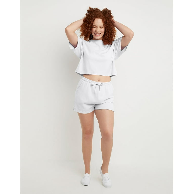 Hanes Cropped T-Shirt Originals Women's Short Sleeve