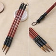 thumbnail image 2 of 1PC Chinese Calligraphy Brushes Pen Wolf Hair Writing Brush Wooden Handle, 2 of 15