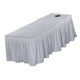 thumbnail image 1 of Cama de Facial para Espalda, Ropa de Belleza, Sábana de de 75x28 Pulgadas para Cama , Policía gris Macarena Hoja de cenefa de mesa de masaje, 1 of 7