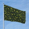 thumbnail image 2 of Kll Green Branch Olive Flag 4x6 Ft Parade Party Flag Outdoor Flag Decorative Flag Banner Flags Garden Flag Home House Flags, 2 of 7